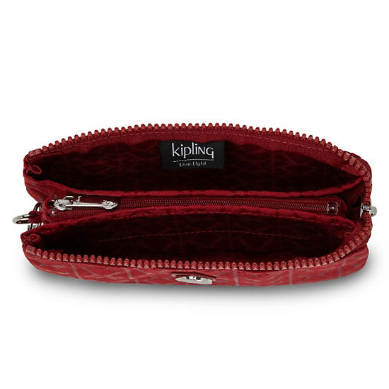 Kipling Creativity Large Klassieke Pouch Tassen Rood | België 1138RV